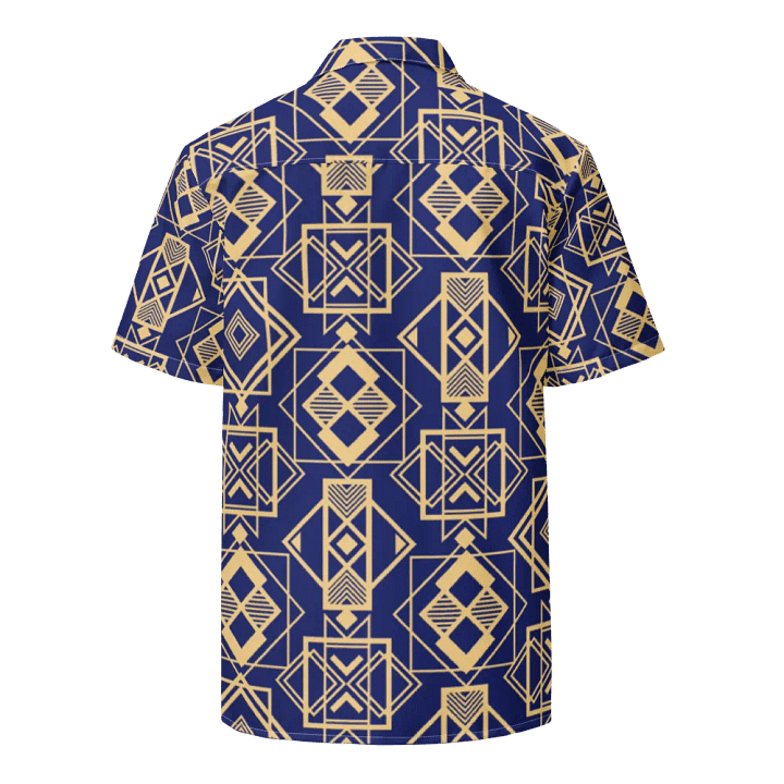 Golden Geometric Paradise Shirt product image (2)