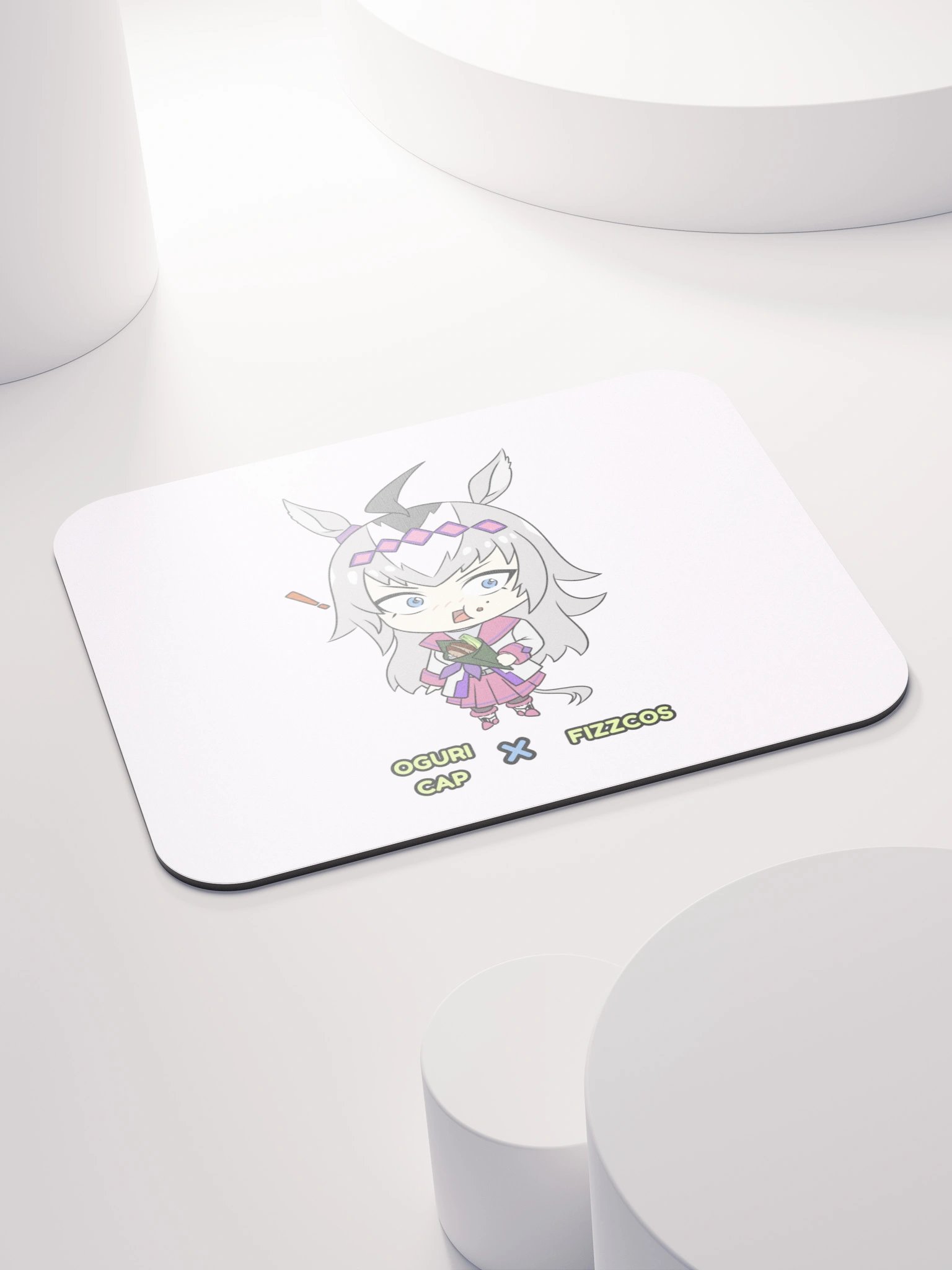 Oguri Cap X Fizzcos Mousepad product image (4)