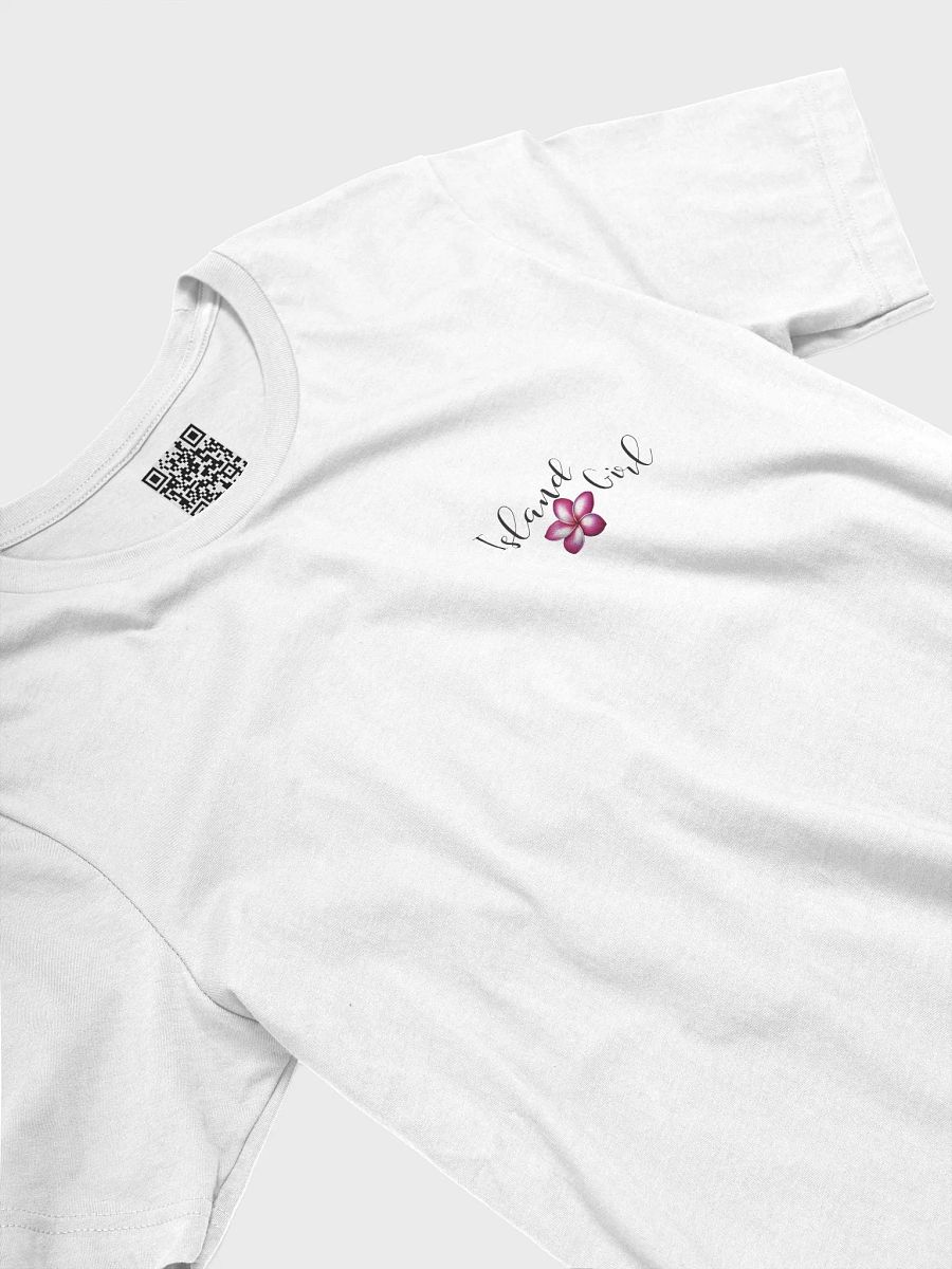 Island Girl Plumeria Paradise T-Shirt - Embrace Your Tropical Vacation Memories product image (4)