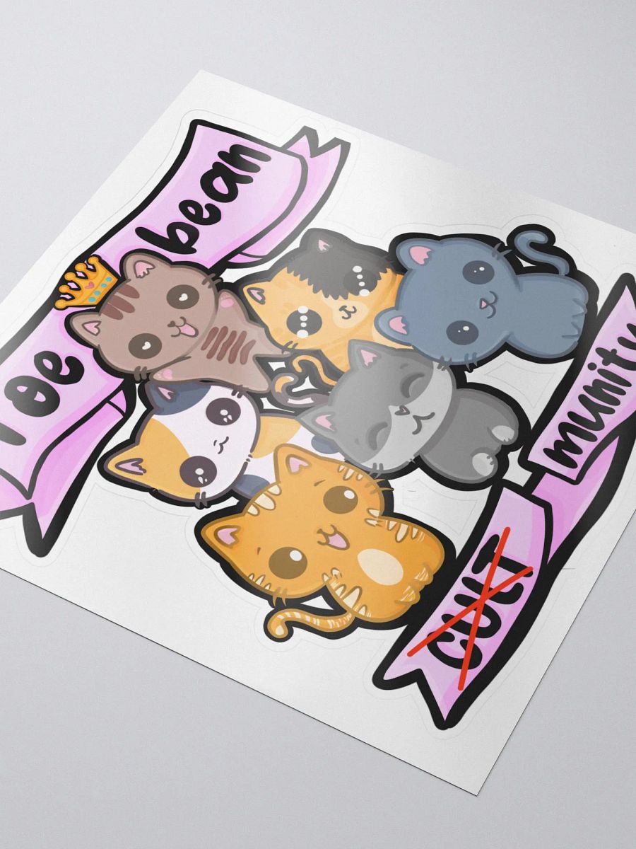Toe Bean CULTmunity Sticker product image (3)