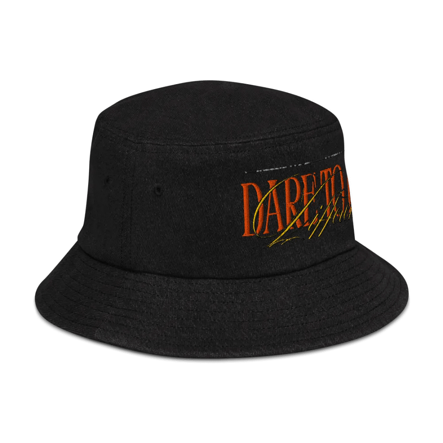 DARE TO BE Different Denim Bucket Hat product image (5)