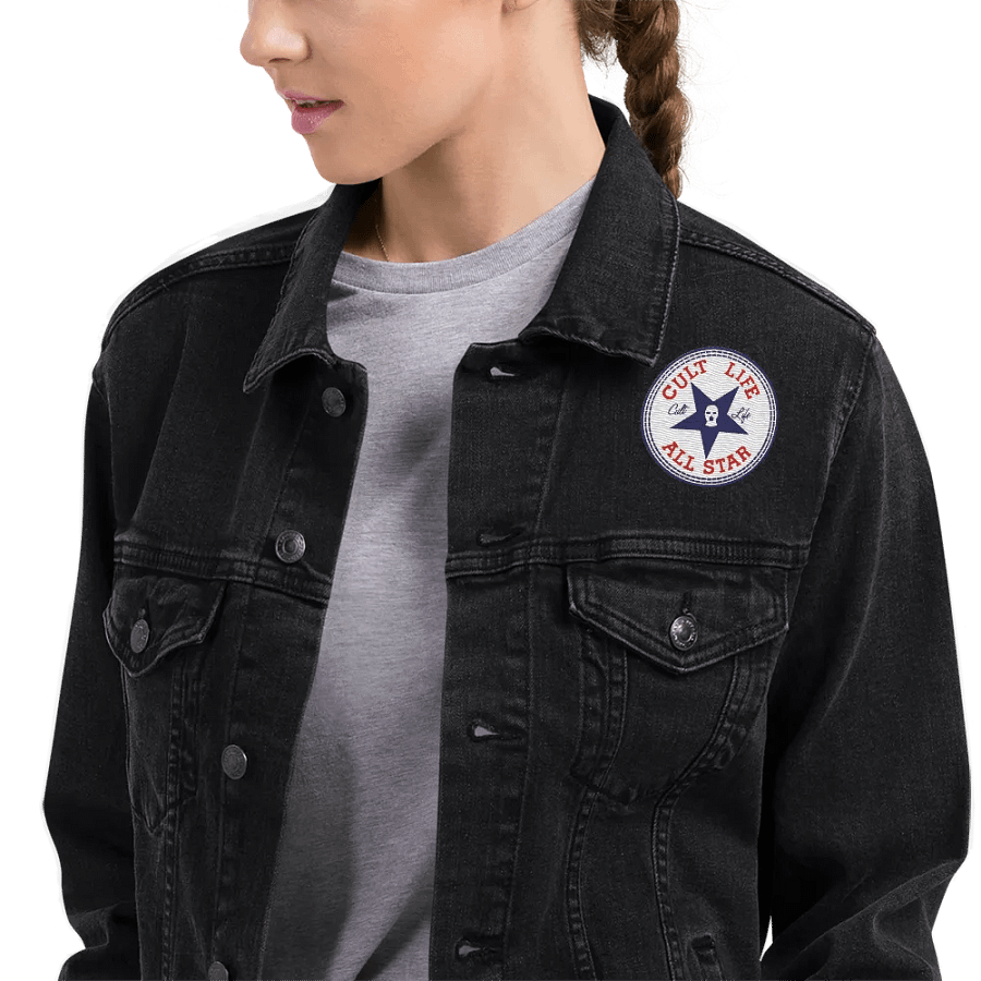 CULT LIFE ALL STAR DENIM BLACK product image (5)