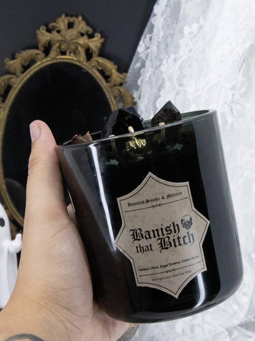 Banish That Bitch | Baneful Spell Candle product image (4)