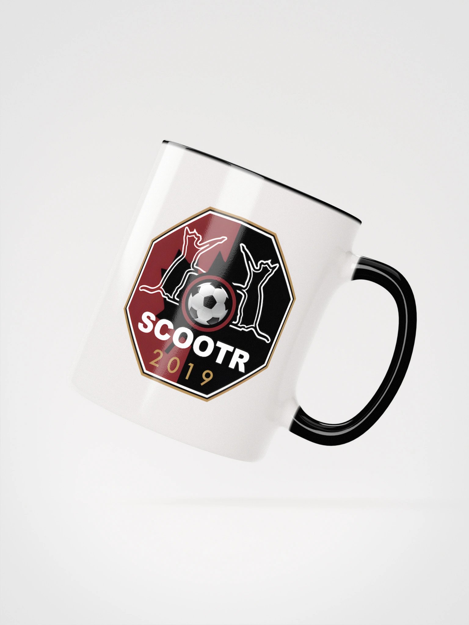 Two Cats Retro Colored Mug product image (8)