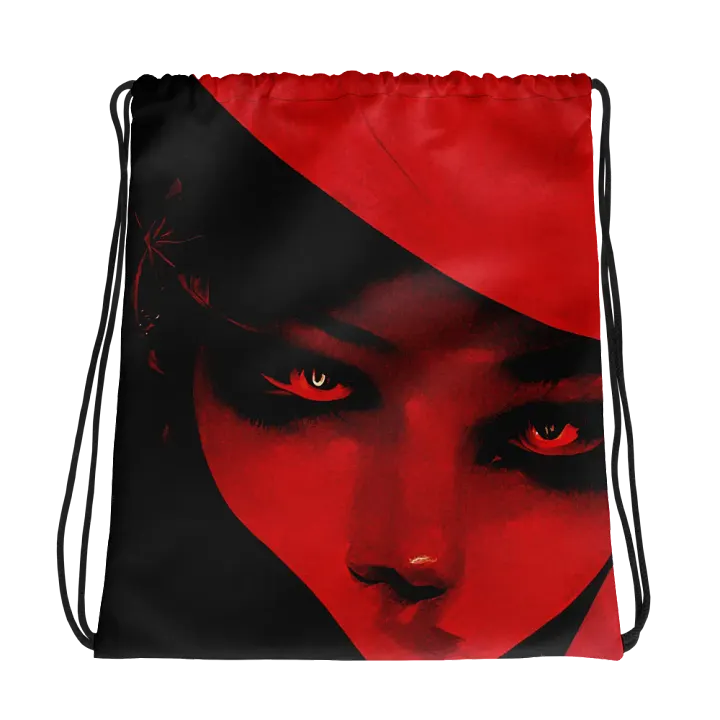 Intense Eyes All-Over Drawstring Bag product image (1)