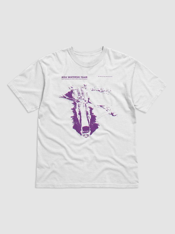 MSU Waterski Slalom Tee product image (1)