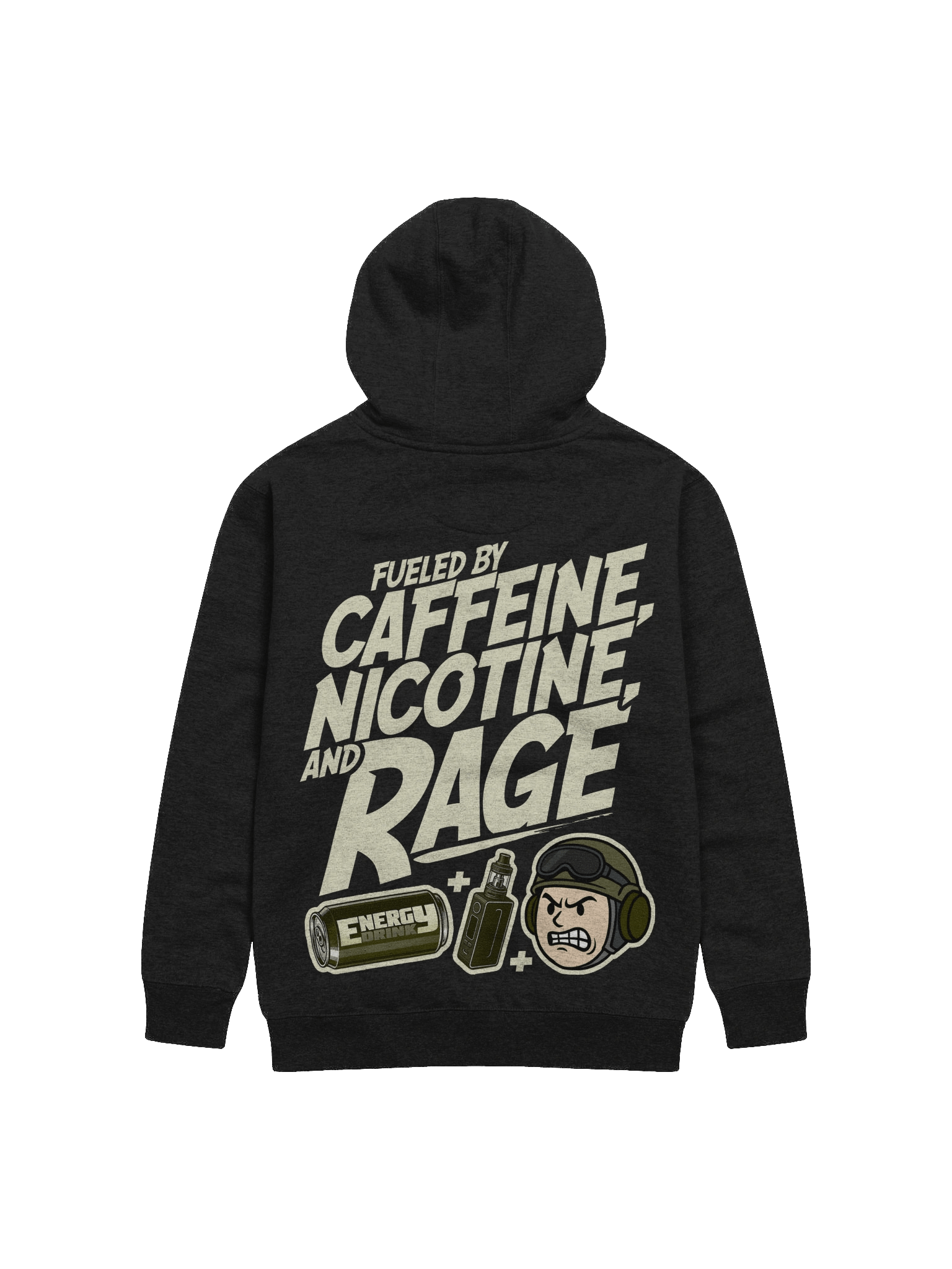 "FUELED: Military" Hoodie product image (1)