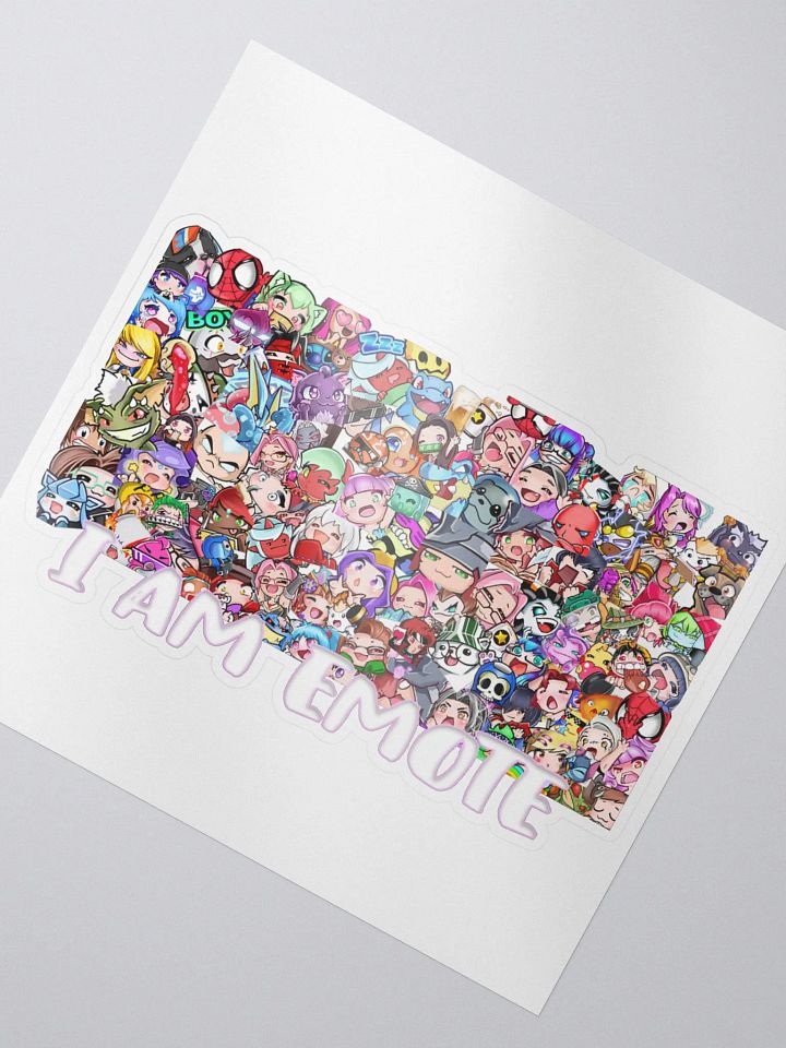 I AM EMOTE sticker product image (2)