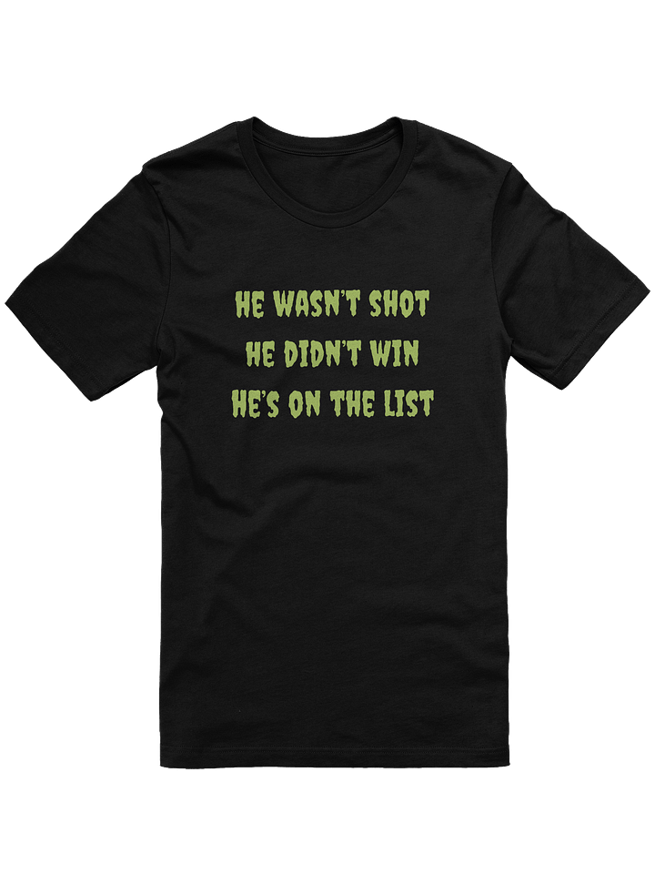 She Won Green Horror Print Supersoft Unisex T-shirt product image (1)