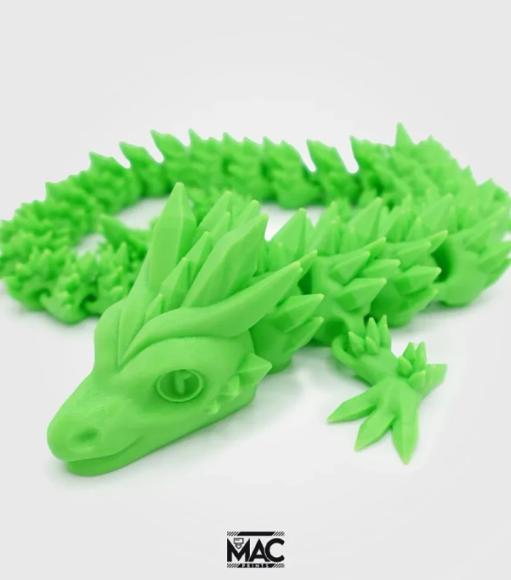 Kick Green Articulating Dragon Version Two product image (1)