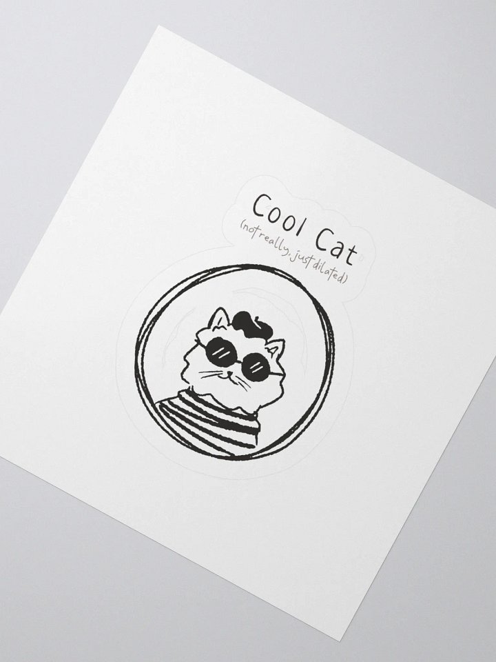 Cool Cat Sticker Set product image (4)