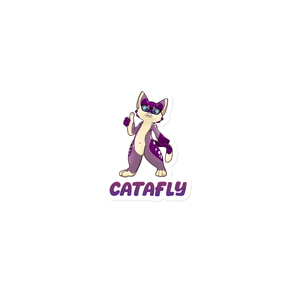 CATAFLY Thumbs-Up Cat Die-Cut Magnets product image (1)