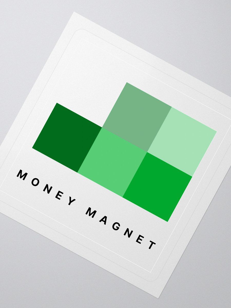 Money Magnet Sticker product image (3)