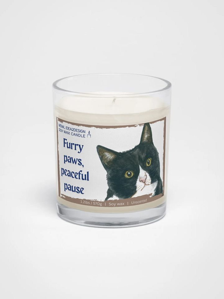 Tuxedo Cat Lover Best Gift, Large Capacity, Great Value & Eco-Friendly Candle – 1.2 lbs of Pure Serenity product image (1)