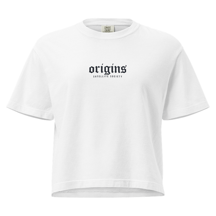 Satellite Society: Adrift Cropped Heavyweight Tee (Women) product image (1)