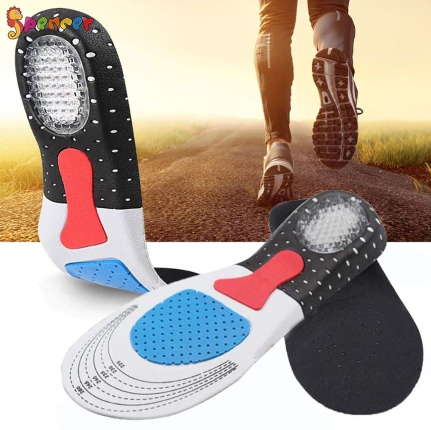 Unisex Solid Silicone Gel Insoles Foot Care product image (1)