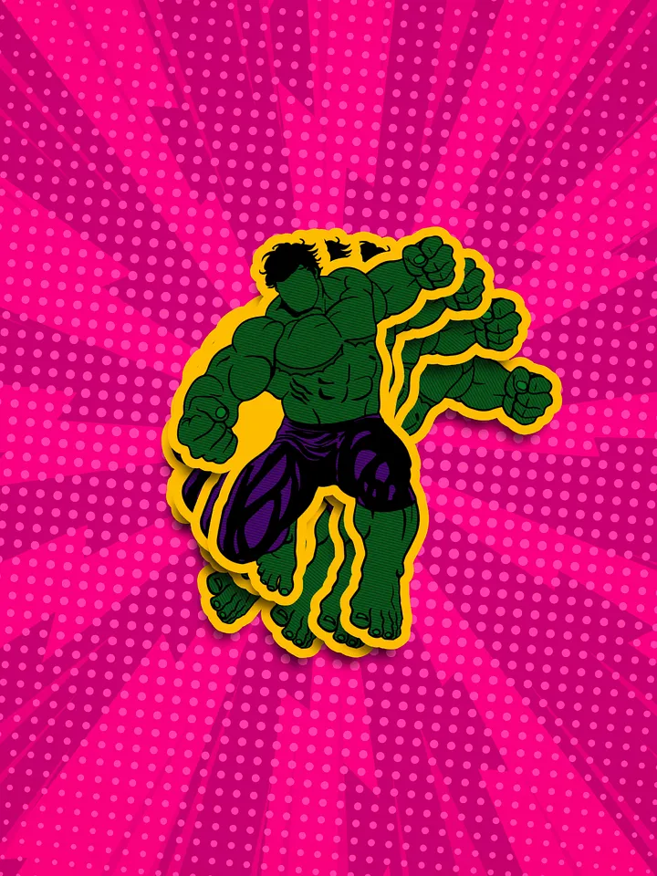 Buff Green Guy Sticker product image (1)