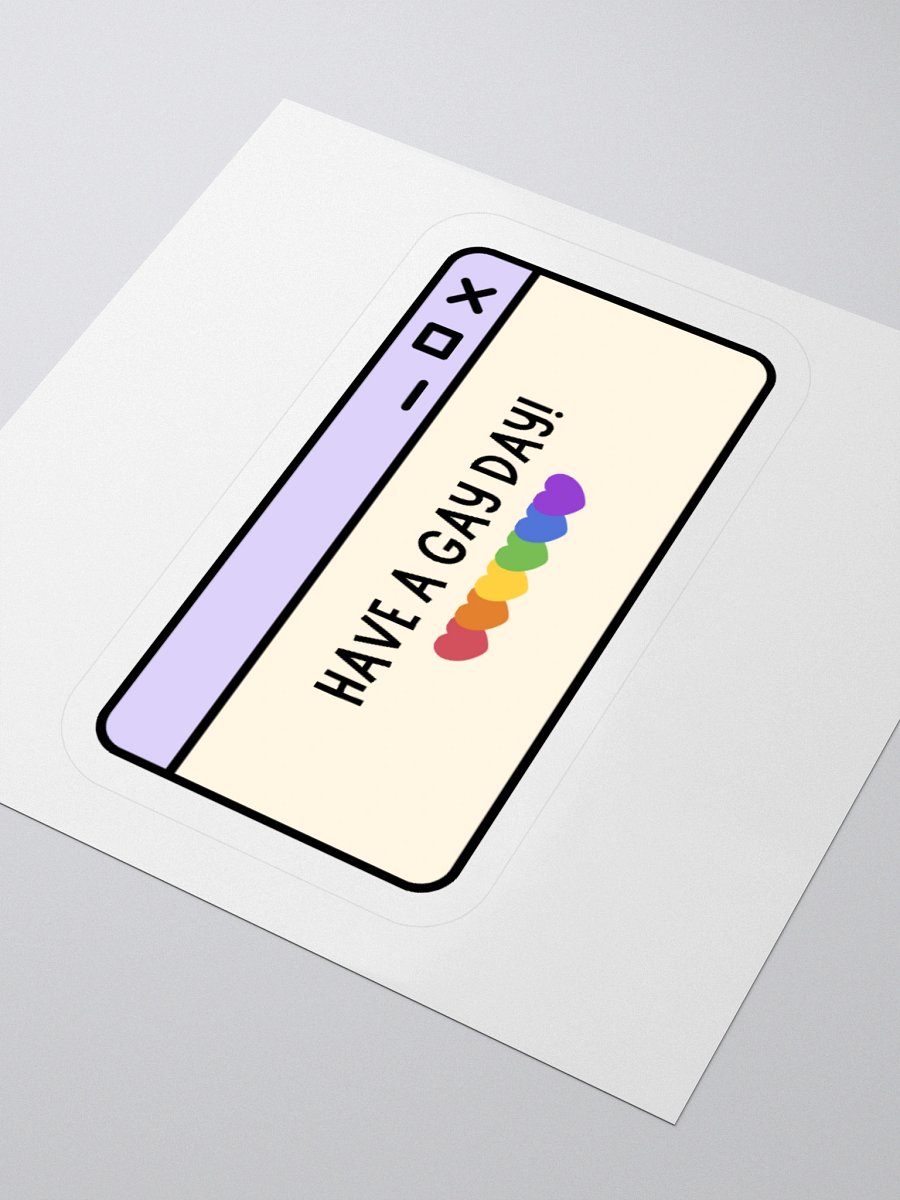 Have A Gay Day Sticker product image (8)