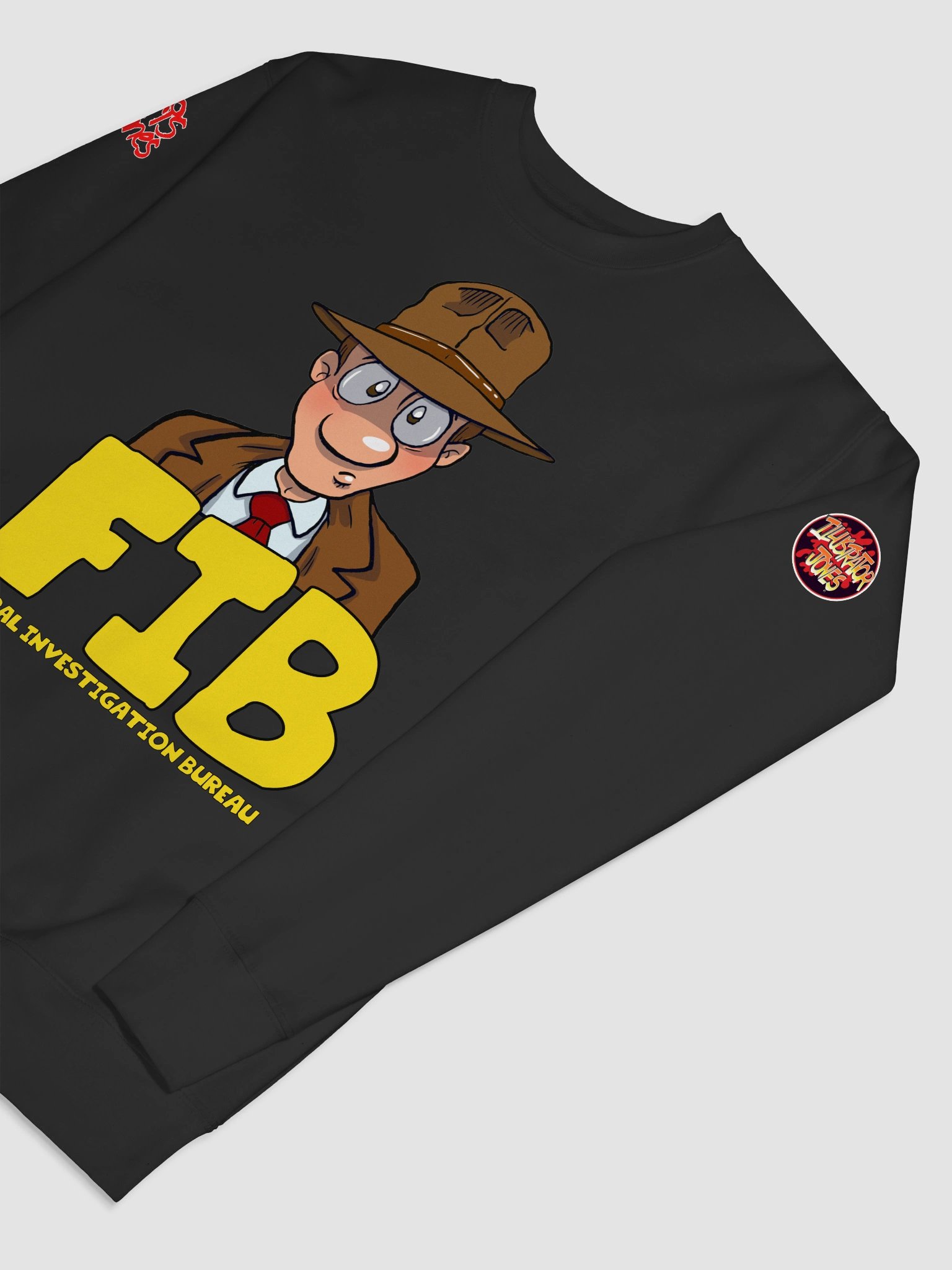 FIB FEDERAL INVESTIGATION BUREAU deluxe sweatshirt product image (50)