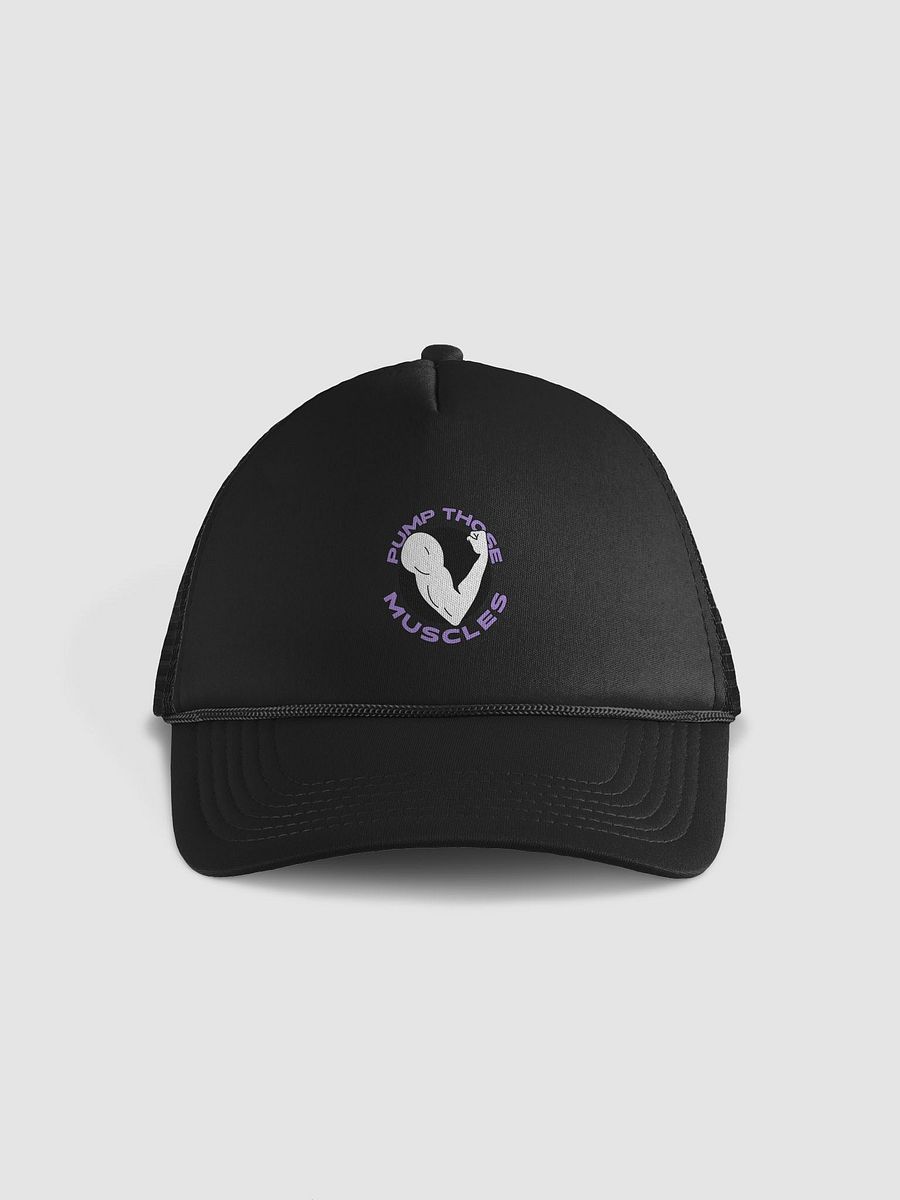 PUMP THOSE MUSCLES Foam Trucker Hat product image (1)