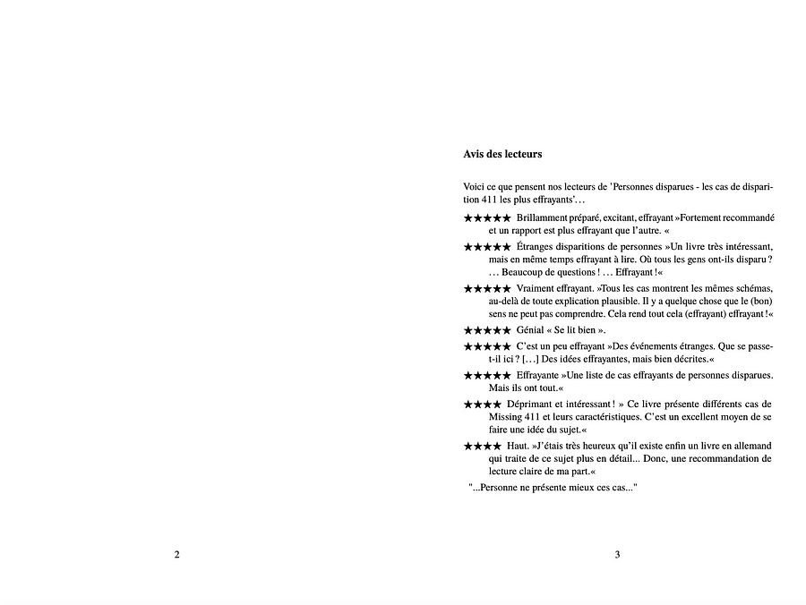 Personnes Disparues - Le plus effrayant «Missing 411» cas product image (2)