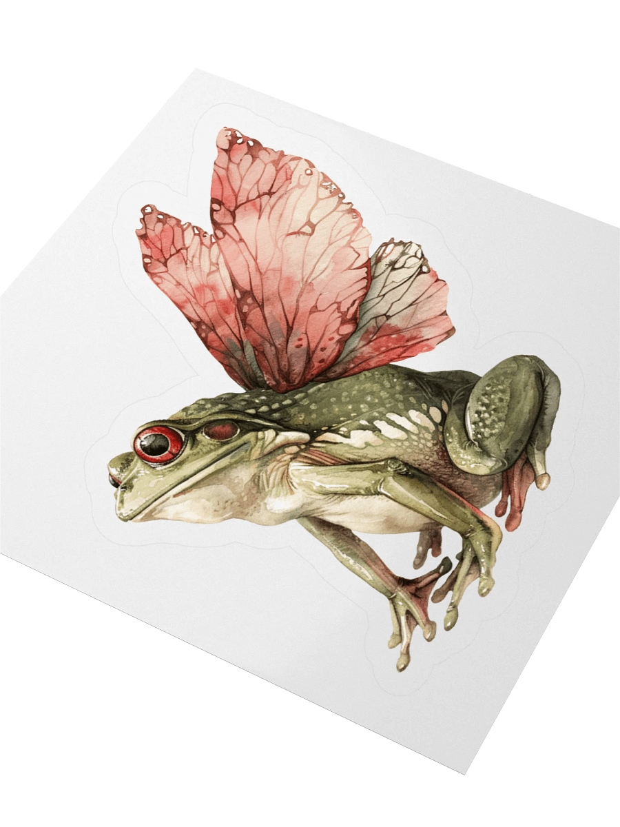 Flutter Frog Sticker product image (9)
