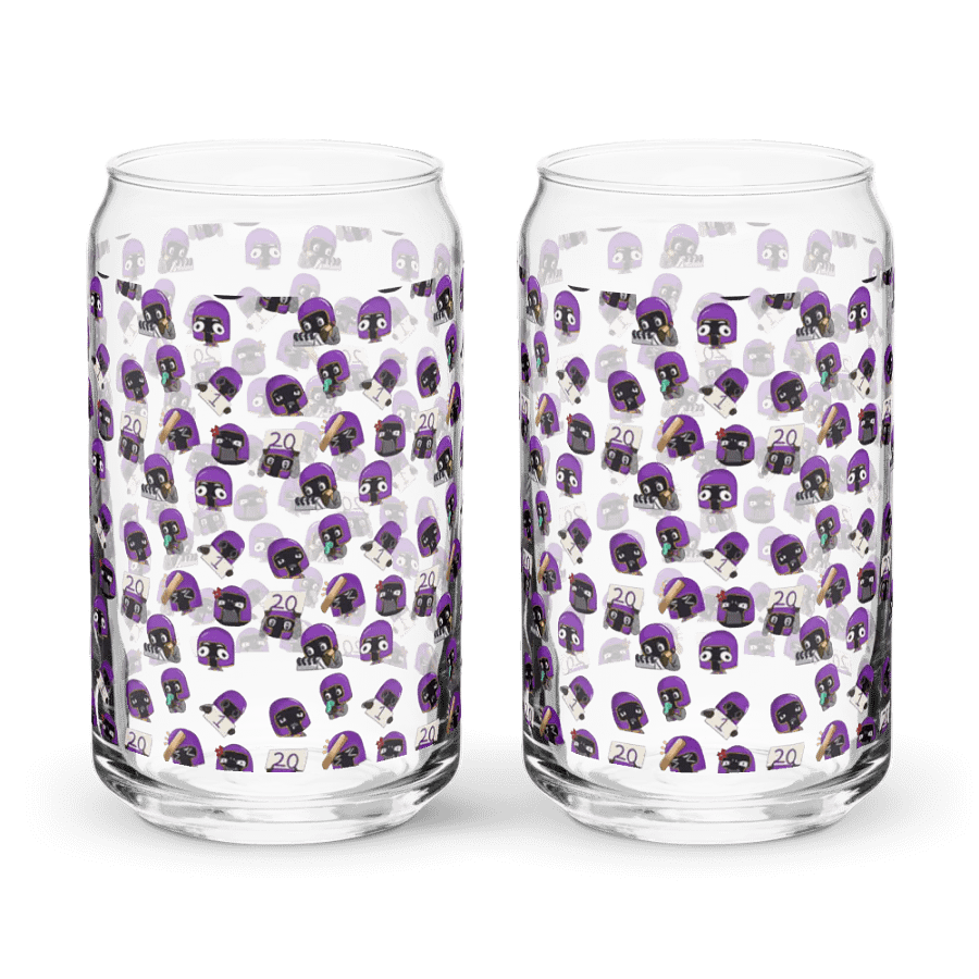 Emotes Galore Can-Shaped Glass product image (2)