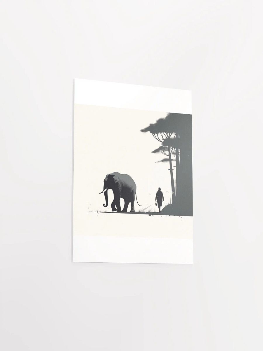 Monochromatic Poster - Elephant product image (20)