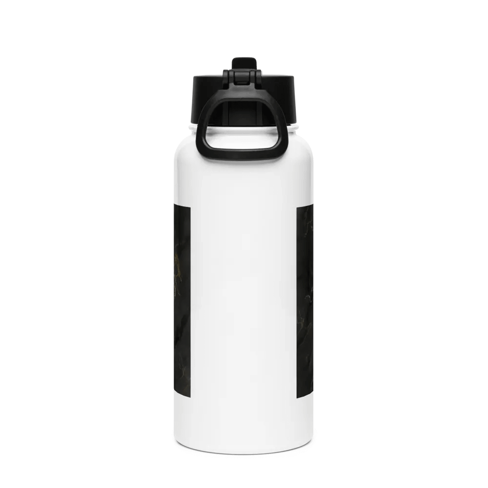 Marble White Stainless Steel Hydration Bottle product image (2)