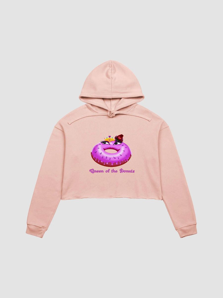 Queen of the Donuts Crop Hoodie product image (25)