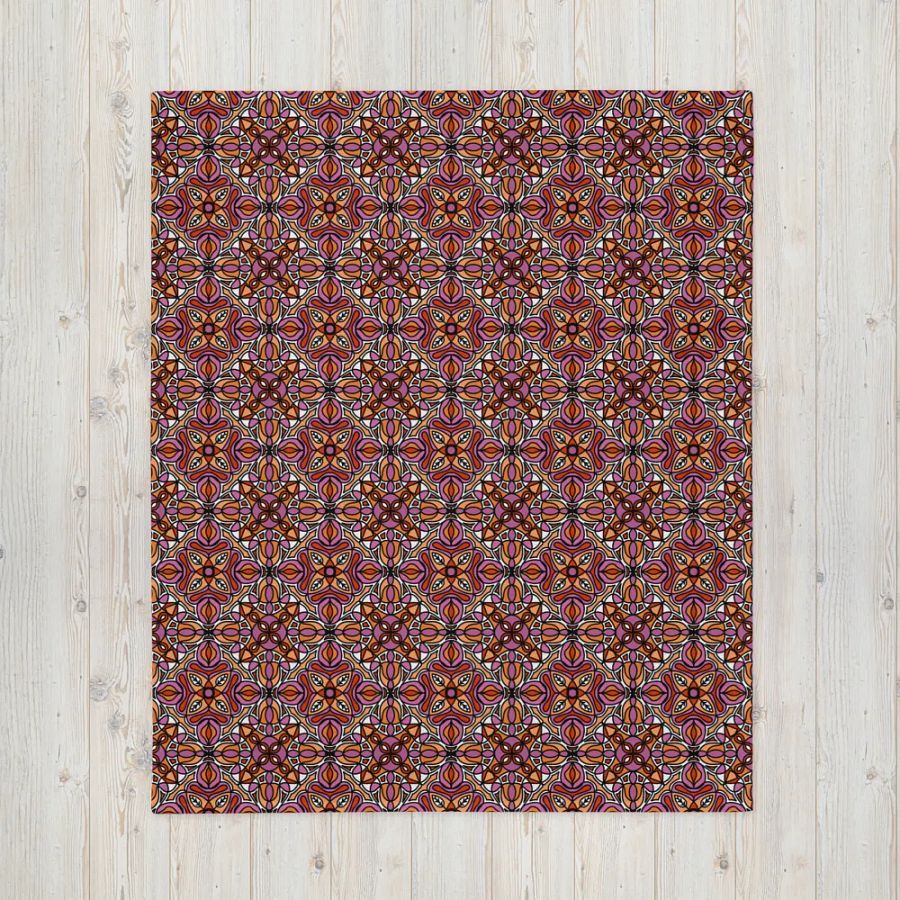 Lesbian Abstract Cozy Blanket product image (8)