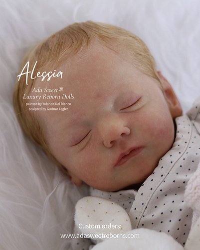Kit “Alessia” 🤍
Esculpido por @gudrunlegler 
Pintado por Yolanda Del Blanco

(Disponible bajo encargo personalizado)

Persona...