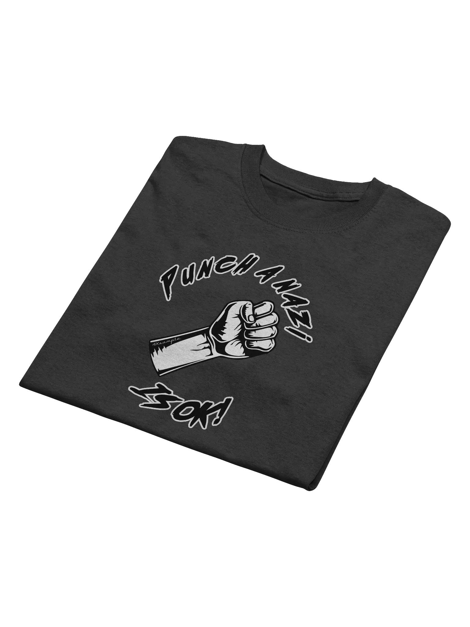 Punch a nazi is ok - Samarreta product image (2)