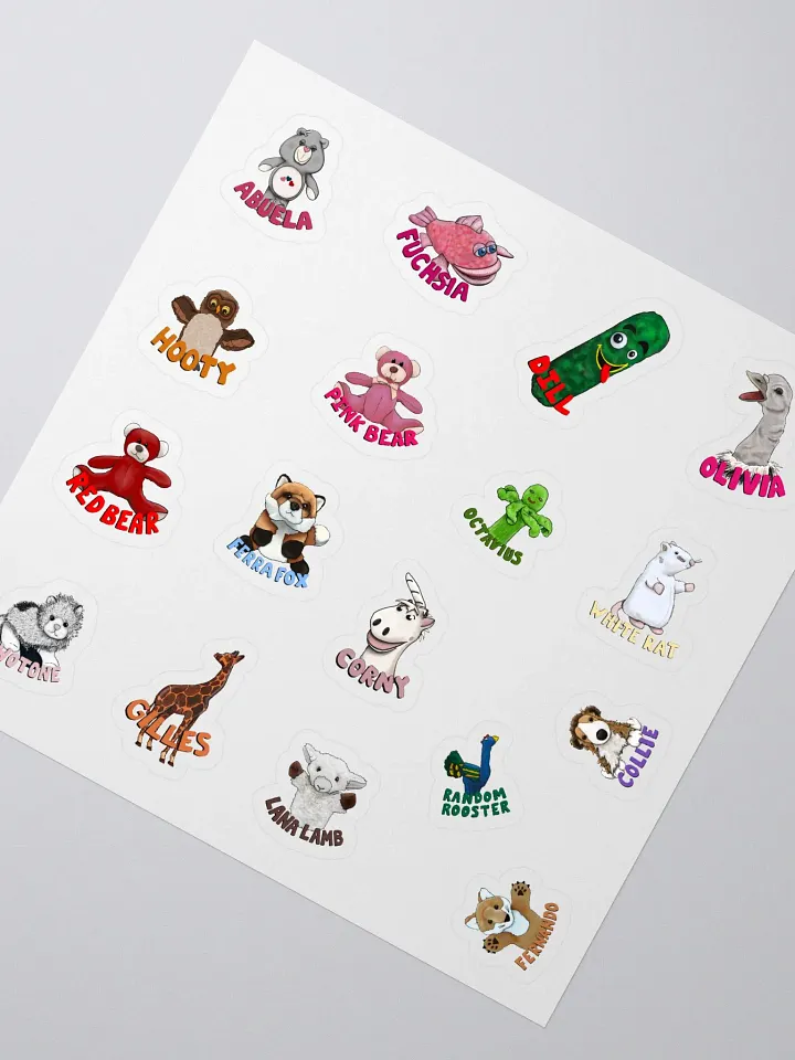 The Rest of the KidTime Gang Sticker Sheet product image (2)
