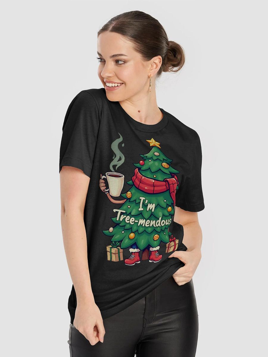 Tree-mendous Christmas Tree T-Shirt product image (4)