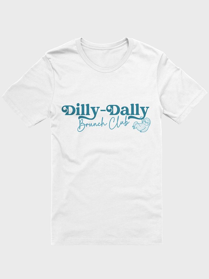 Dilly-Dally Sloth Brunch Club T-Shirt product image (1)