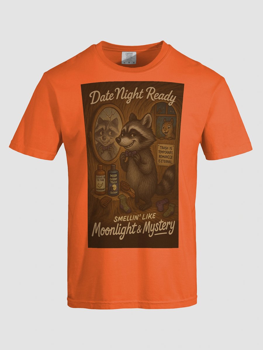 Date Night Ready Moonlight & Mystery Raccoon T-Shirt product image (69)