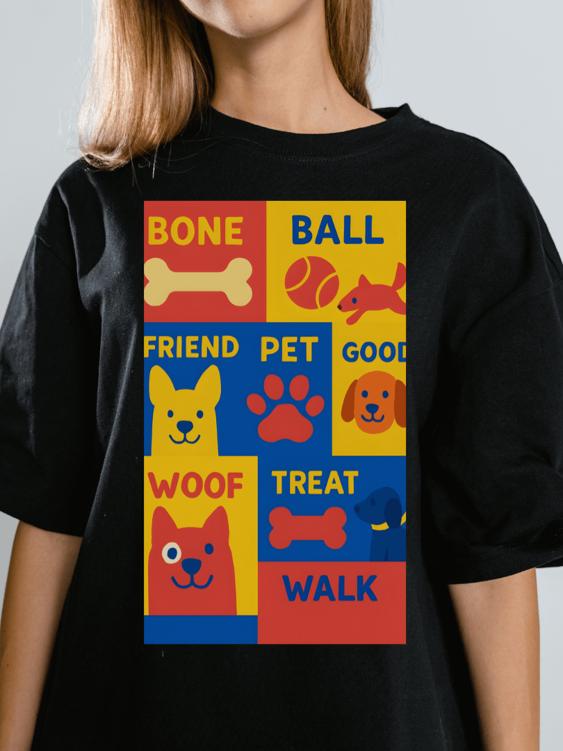 Dog Lover's Block Party Heavyweight Tee product image (2)