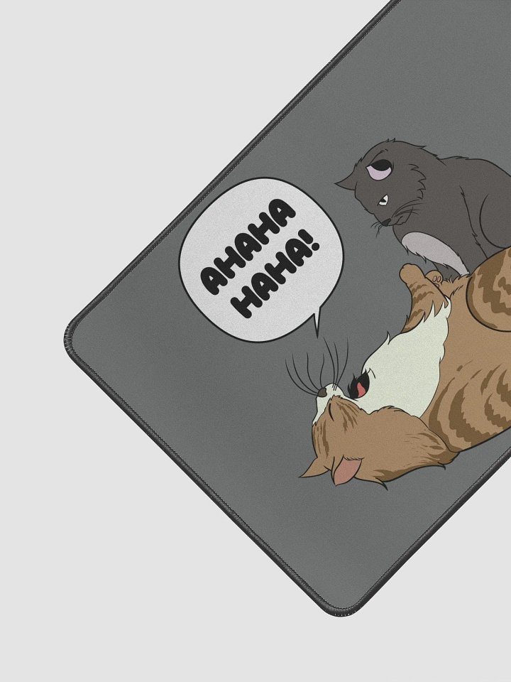 AHAHA Cat - Gaming Mousepad (12x18) product image (1)