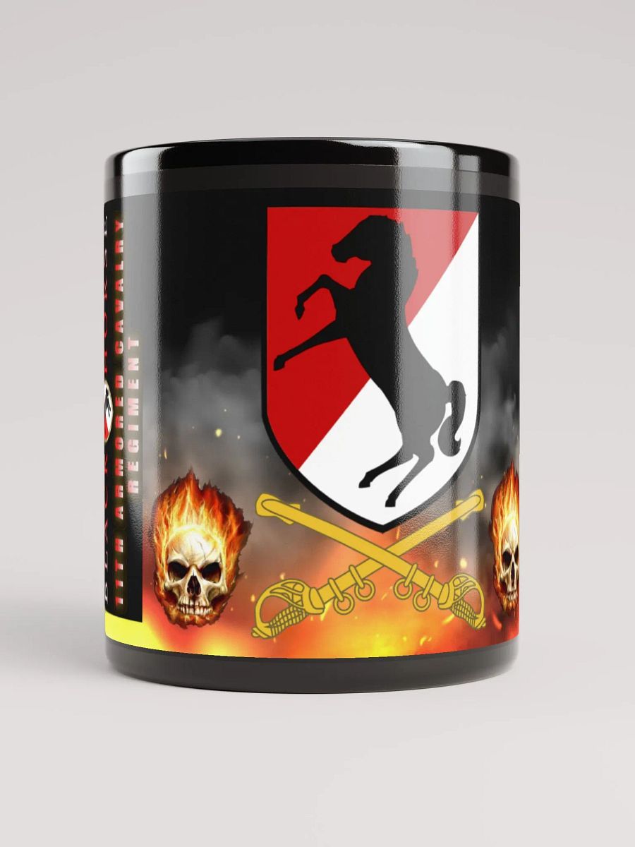11th Armored Cavalry Black Horse Mug product image (5)