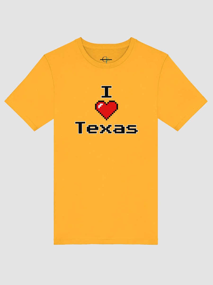 Pixelated "I ❤️ Texas" Bella+Canvas Unisex Tee product image (21)