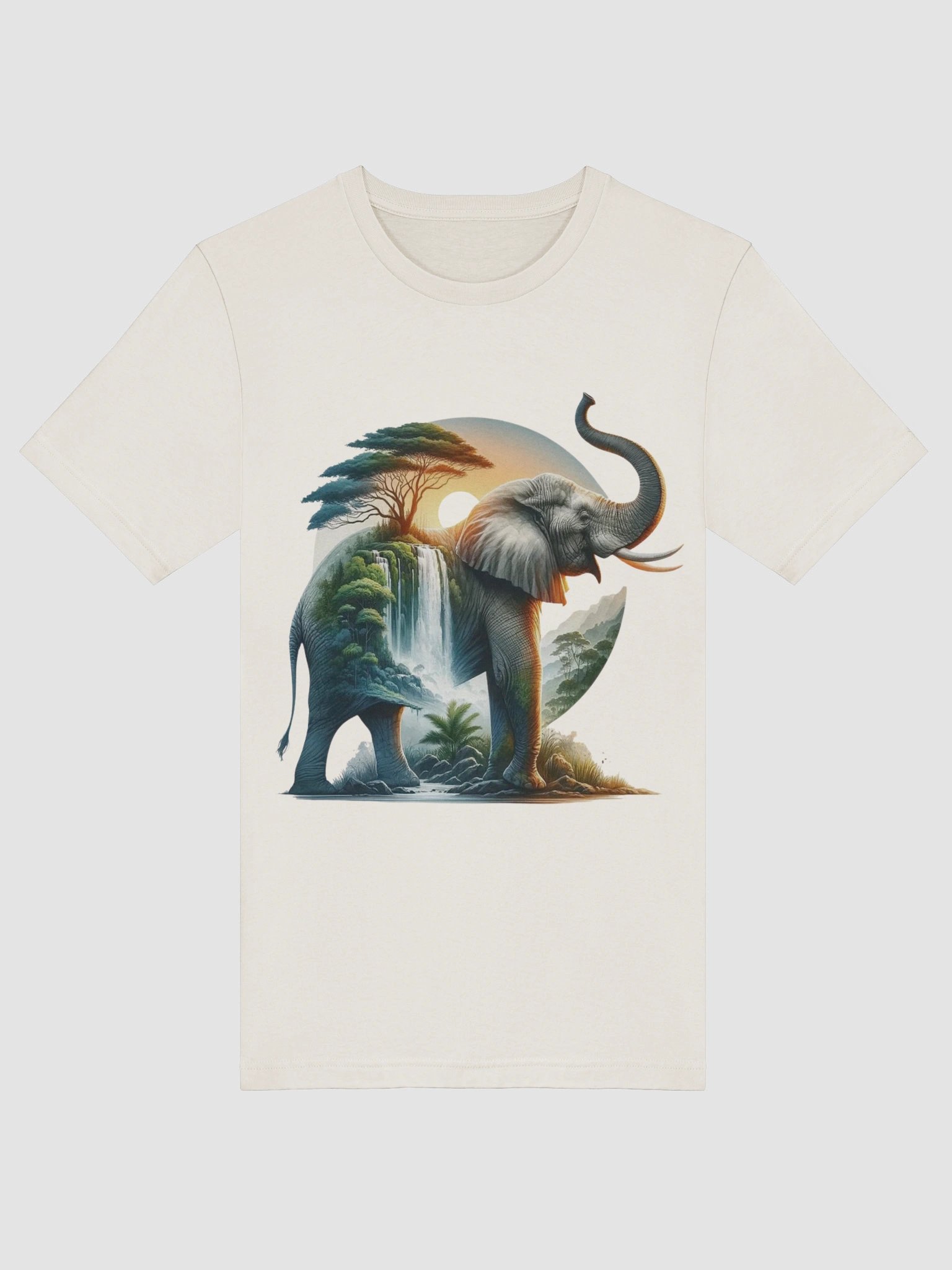 Nature's Majesty Elephant T-Shirt product image (3)