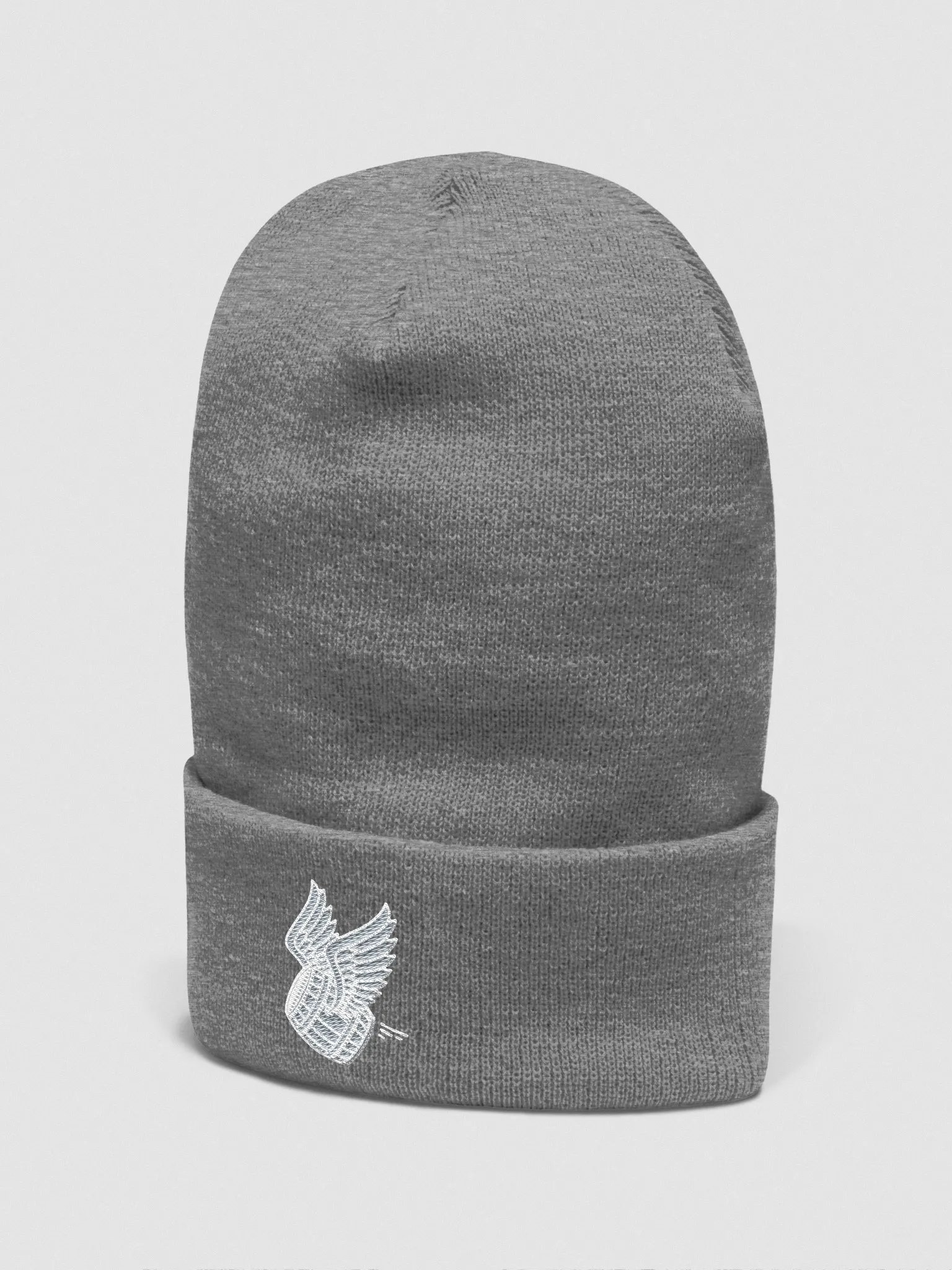 Heather Grey Beenie product image (2)