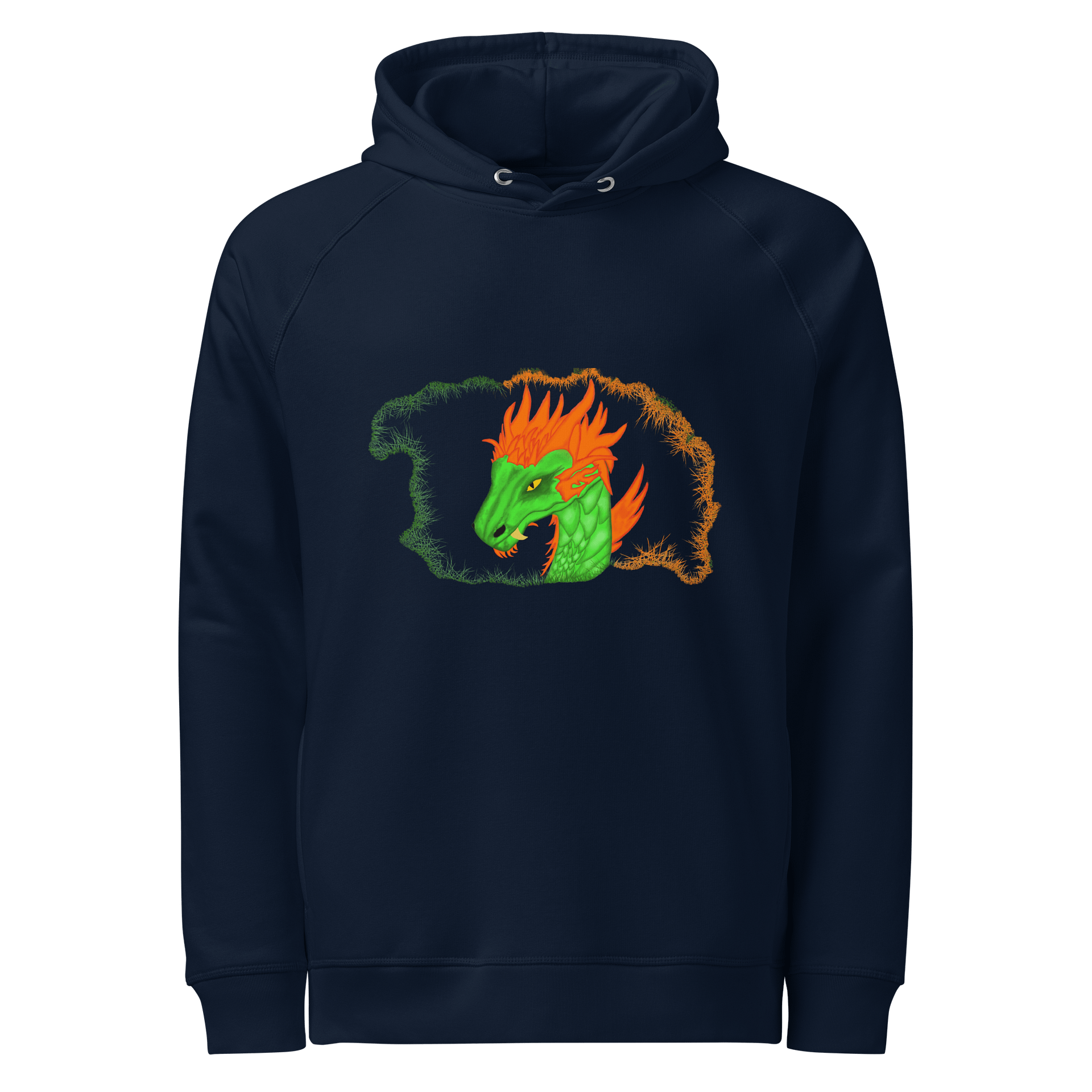 Fiery Dragon Organic Hoodie product image (1)