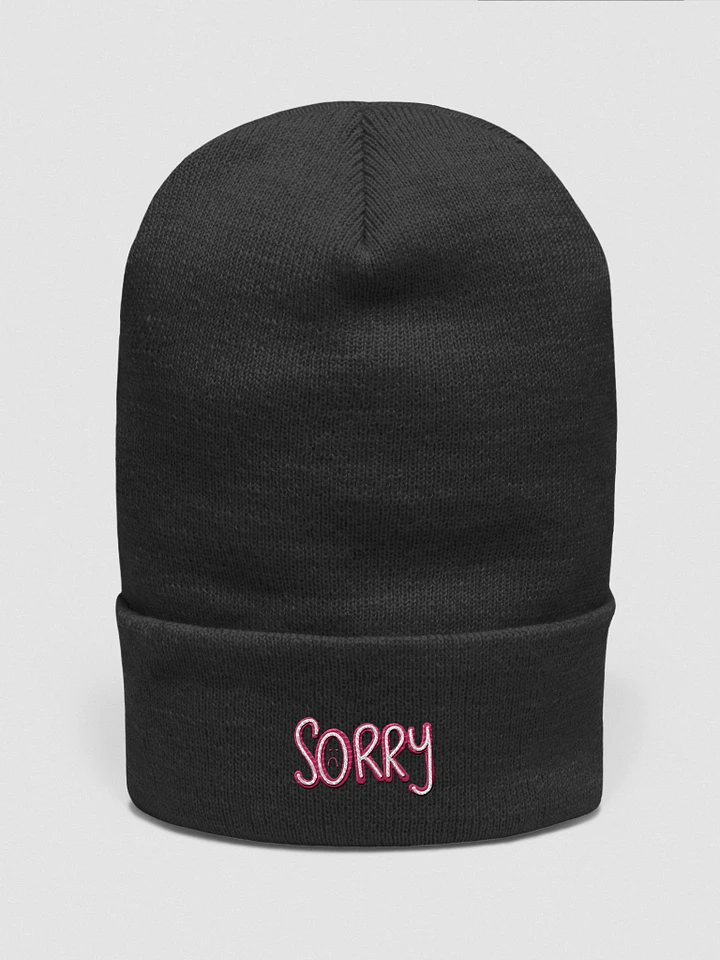 Sorry Beanie product image (1)