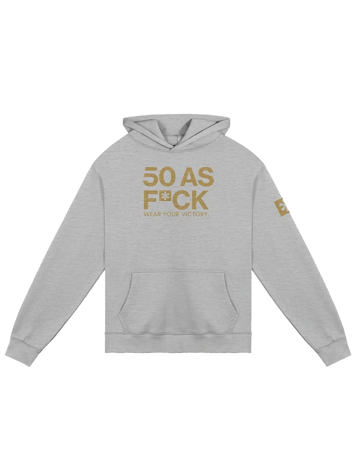 50 as FCK™ - AS Colour Unisex Premium Oversized Hoodie product image (2)