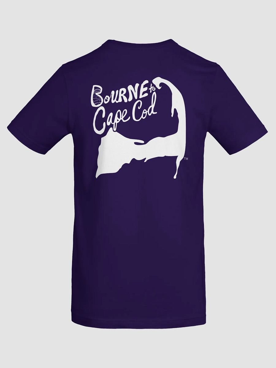 Women's | BOURNE to Cape Cod™ | Supersoft T-Shirt by Bella+Canvas | White Logo on Jewel Tone Colors product image (57)