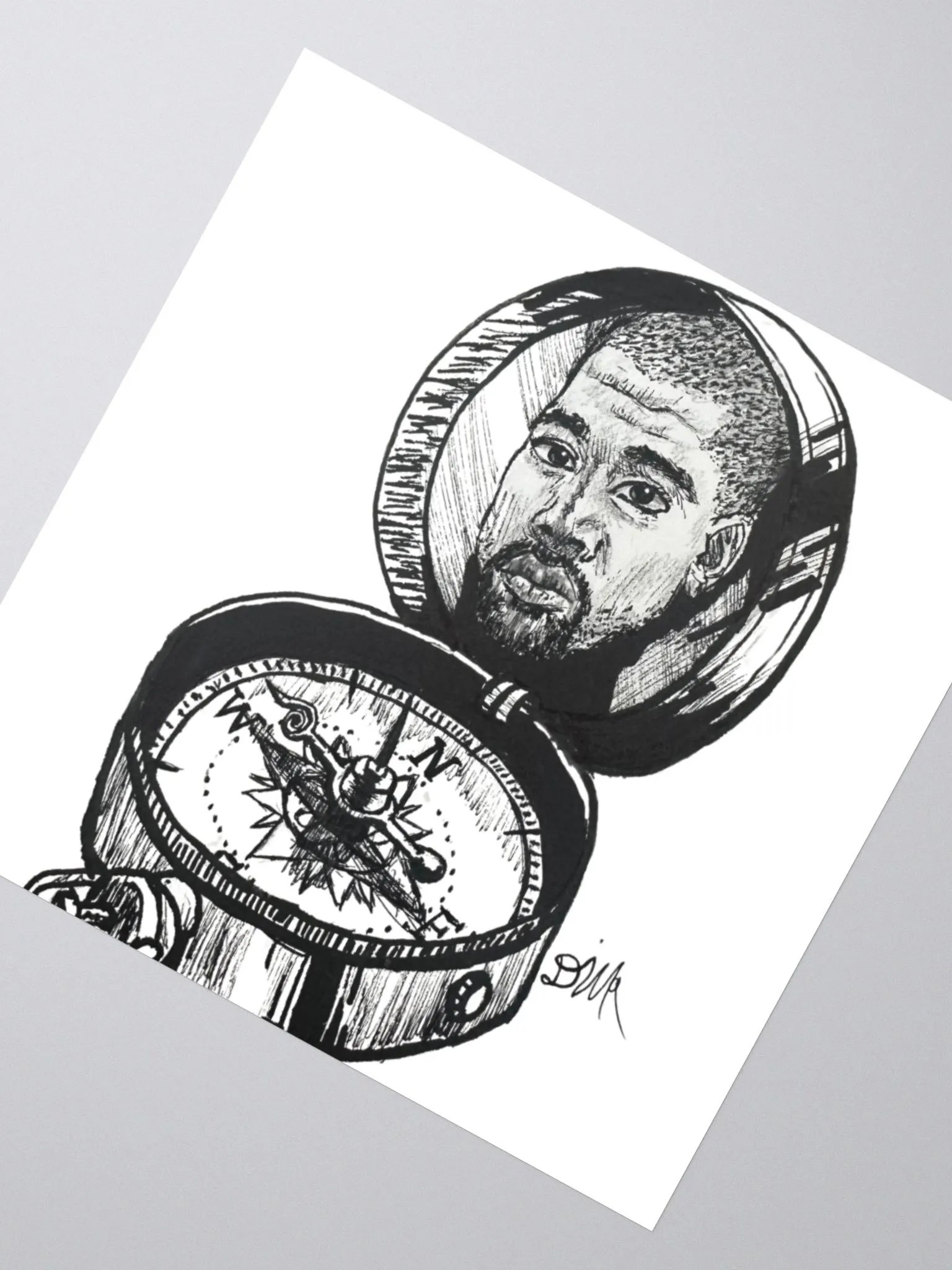 Kanye Compass Sticker product image (2)