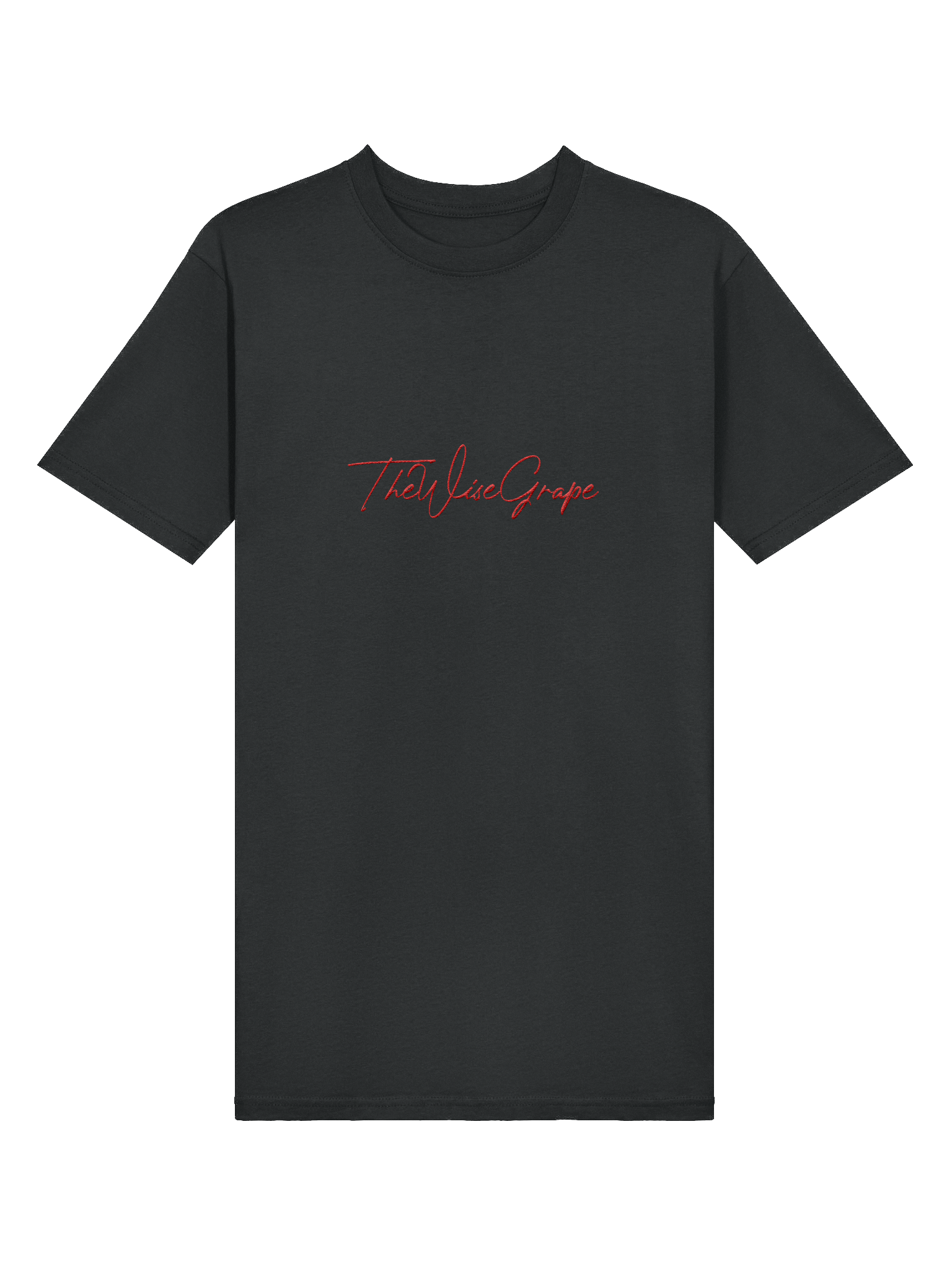 Grape Red Signature Embroidered Tee product image (6)