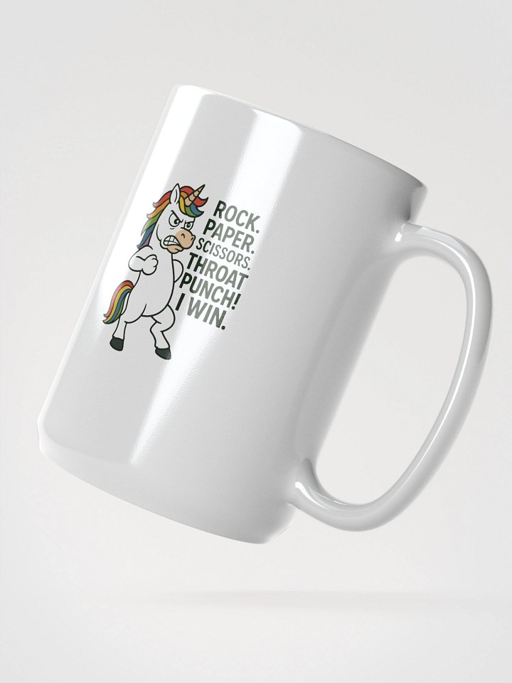 Rock. Paper. Scissors. THROAT PUNCH! - Mug product image (2)